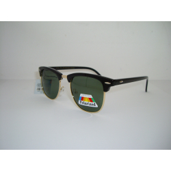 Wayfarer Clubmaster Polarizati auriu